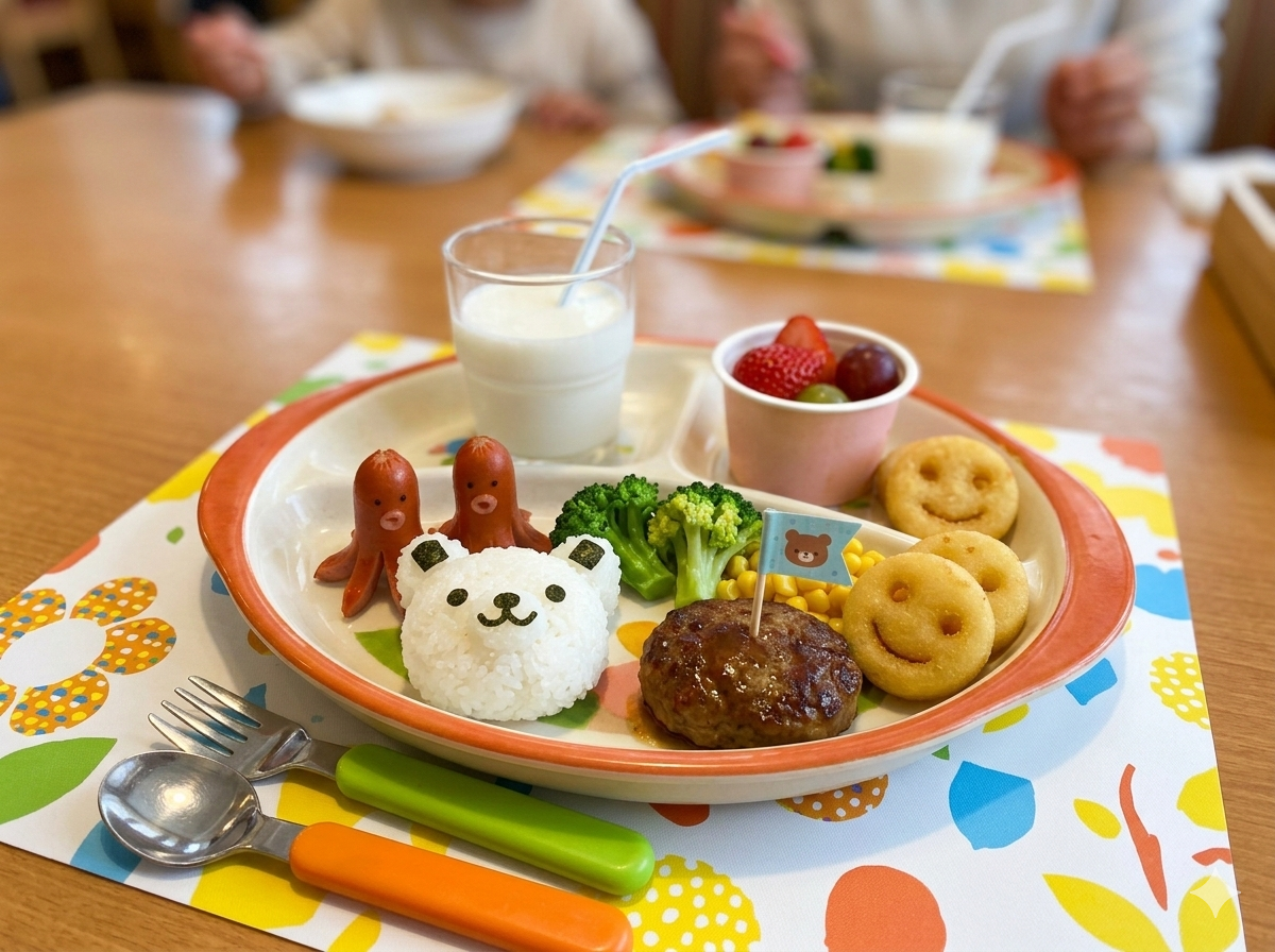 お子さま専用キッズプレート